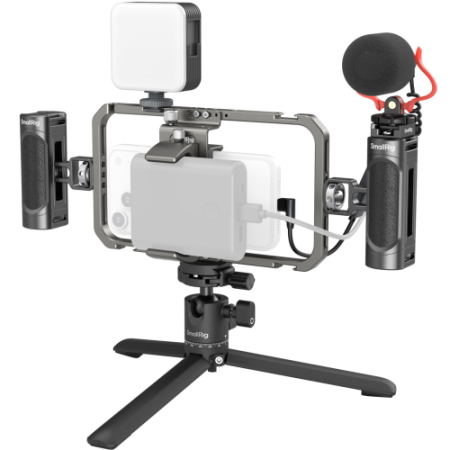 SmallRig 3384D - zestaw do filmowania smartfonem All-in-One